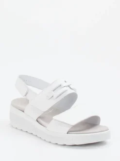 Semler – Sandalette aus Kalbleder in Weiß