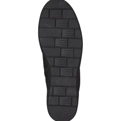 Semler – Schnürboots aus geprägtem Leder floral