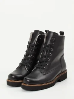 Semler – Schnürboots aus Kalbleder schwarz