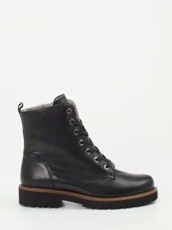 Semler – Schnürboots aus Kalbleder schwarz