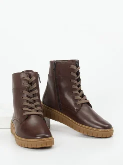 Semler – Schnürboots aus Kalbleder dunkelbraun