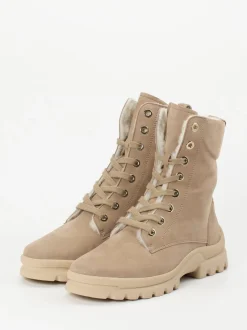 Semler – Schnürboots aus Nubukleder beigebraun