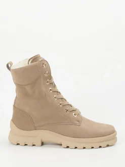 Semler – Schnürboots aus Nubukleder beigebraun