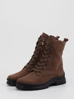 Semler – Schnürboots aus Nubukleder in Braun