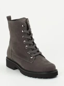 Semler – Schnürboots aus Nubukleder in Grau