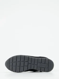 Semler – Schnürboots aus Veloursleder schwarz