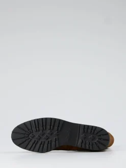 Semler – Schnürboots aus Veloursleder mittelbraun