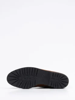 Semler – Schnürboots aus Veloursleder rostbraun