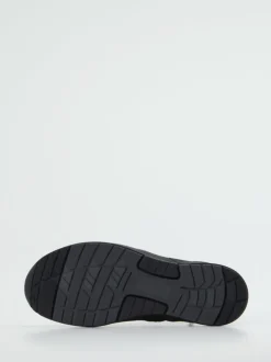 Semler – Schnürboots aus Veloursleder olivgrün