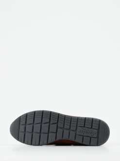 Semler – Schnürboots aus Veloursleder rostbraun
