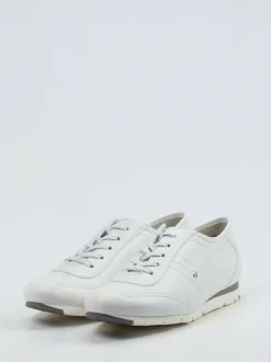 Semler – Schnürschuh aus Kalbleder in Offwhite