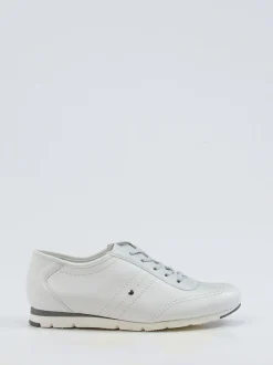 Semler – Schnürschuh aus Kalbleder in Offwhite