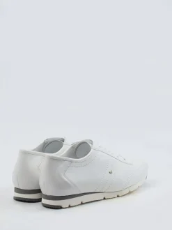 Semler – Schnürschuh aus Kalbleder in Offwhite