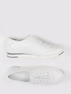 Semler – Schnürschuh aus Kalbleder in Offwhite
