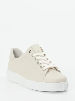 Semler – Schnürschuh aus Kalbleder Cremeweiß