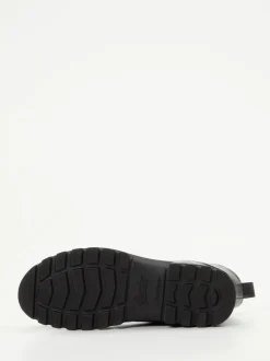 Semler – Schnürstiefelette aus Lackleder schwarz
