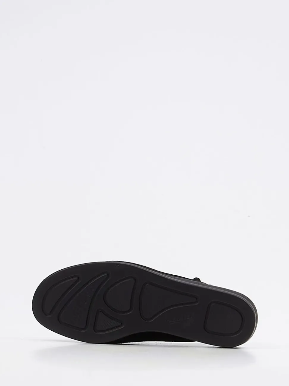 Semler – Slingback-Sandale aus Veloursleder schwarz
