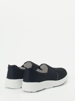 Semler – Slip-On Sneaker aus Textil in Dunkelblau