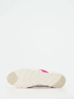 Semler – Sneaker aus Kalb- und Veloursleder Offwhite