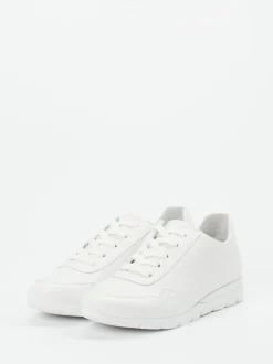 Semler – Sneaker aus Kalbleder in Offwhite
