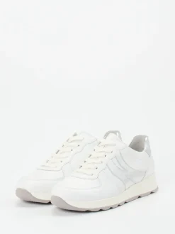 Semler – Sneaker aus Kalbleder mit Metallic-Details