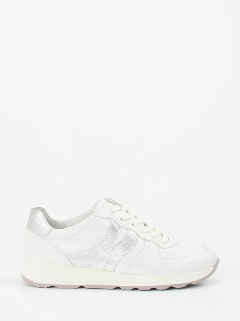 Semler – Sneaker aus Kalbleder mit Metallic-Details