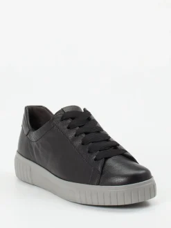 Semler – Sneaker aus Kalbleder in Schwarz