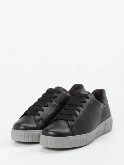 Semler – Sneaker aus Kalbleder in Schwarz