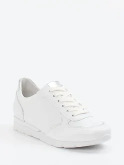 Semler – Sneaker aus Kalbleder mit Metallic-Details