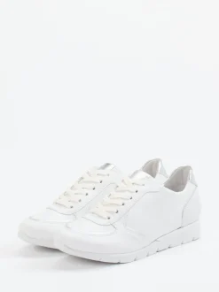 Semler – Sneaker aus Kalbleder mit Metallic-Details