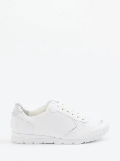 Semler – Sneaker aus Kalbleder mit Metallic-Details
