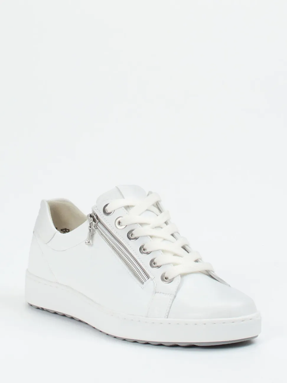 Semler – Sneaker aus Kalbleder mit Krokoprägung