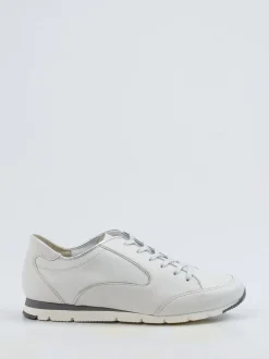 Semler – Sneaker aus Kalbleder in Offwhite