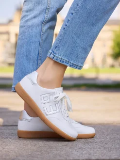 Semler – Sneaker aus Kalbleder mit Silberdetails