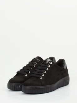 Semler – Sneaker aus Nubukleder in Schwarz