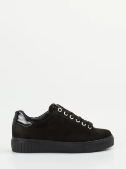 Semler – Sneaker aus Nubukleder in Schwarz