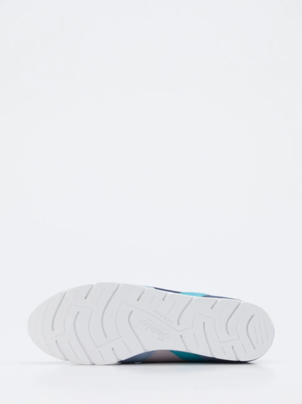 Semler – Sneaker aus Veloursleder in Pastell-Mix