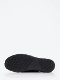 Semler – Sneaker aus Veloursleder mit Leo-Detail