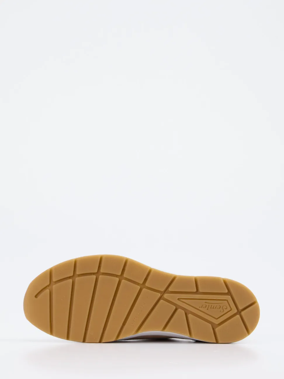 Semler – Sneaker aus Veloursleder in Beige