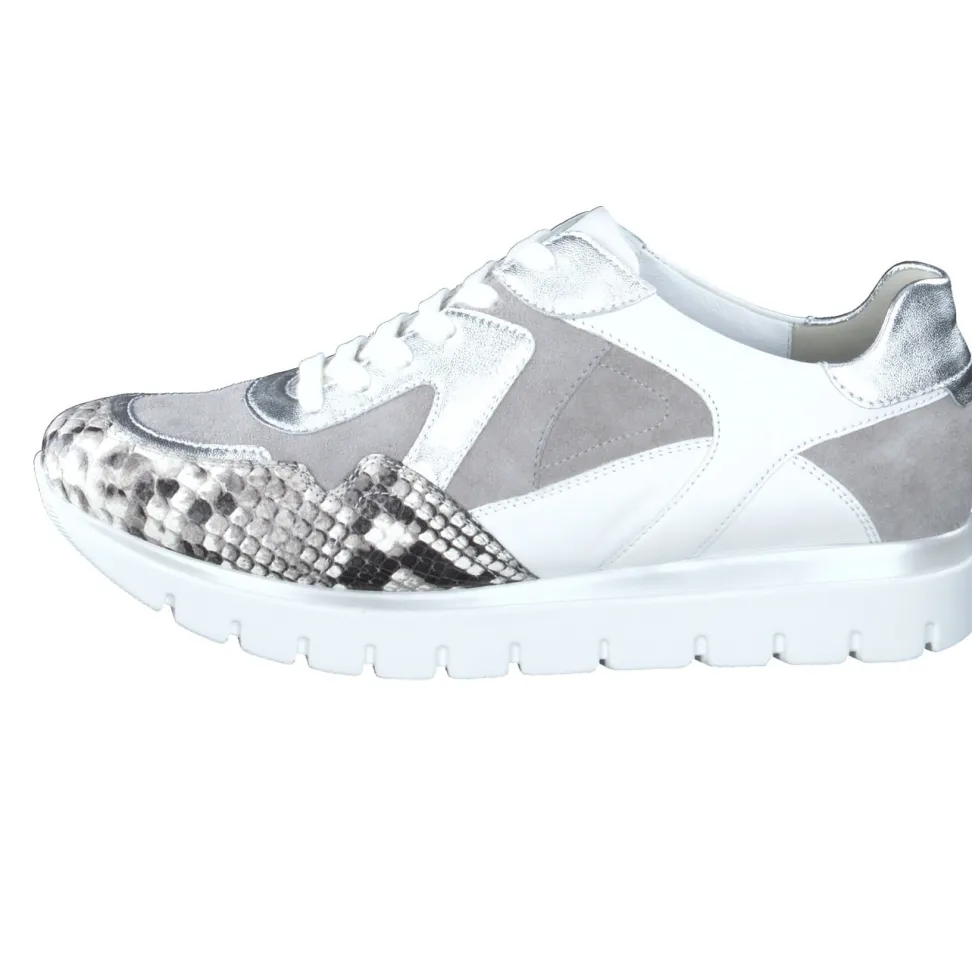 Semler – Sneaker aus Veloursleder mit Metallic-Details