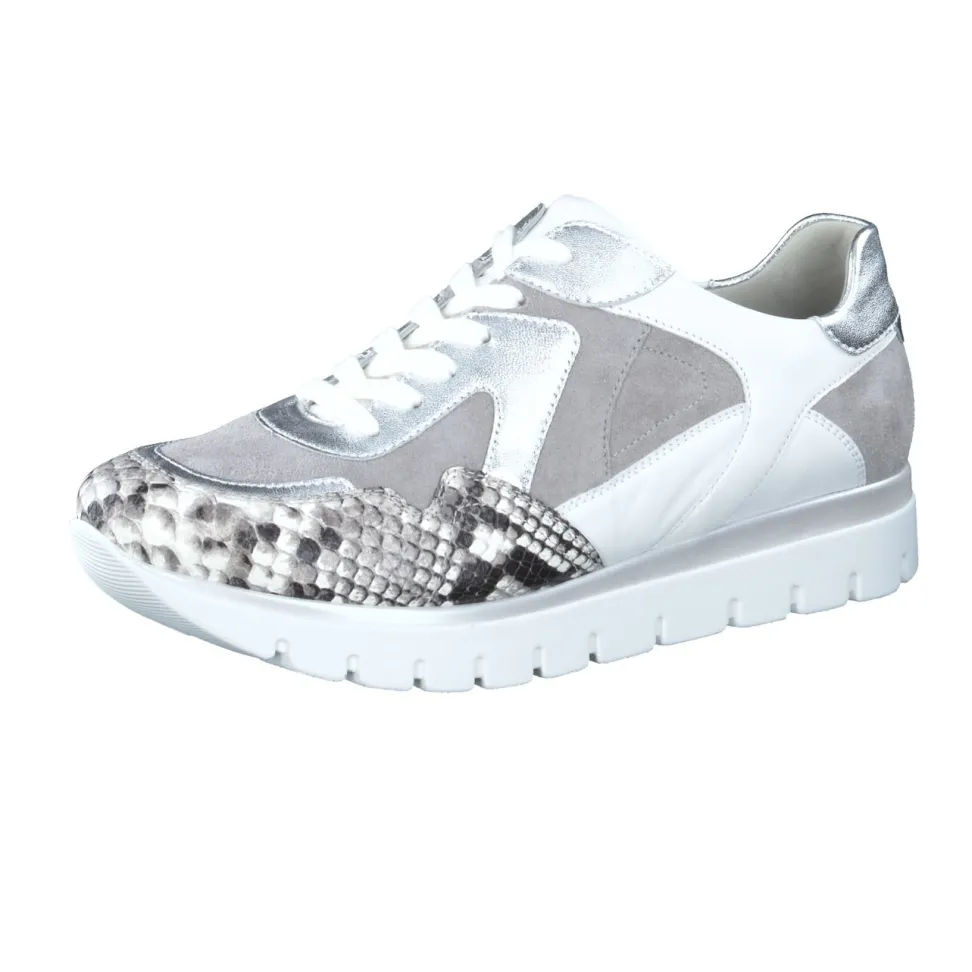 Semler – Sneaker aus Veloursleder mit Metallic-Details