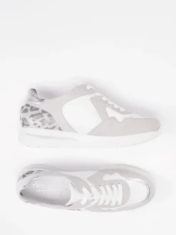 Semler – Sneaker aus Veloursleder mit Metallic-Details