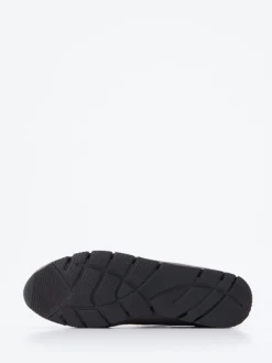 Semler – Sneaker aus Veloursleder in Grau