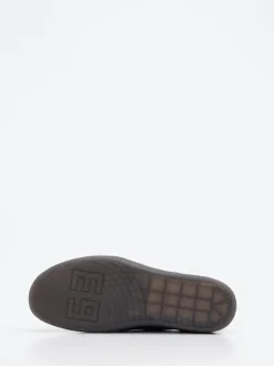 Semler – Sneaker aus Veloursleder in Schwarz