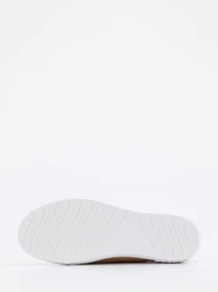 Semler – Sneaker aus Veloursleder in Beige