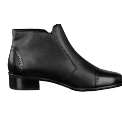 Semler – Stiefelette aus Kalbleder in Schwarz