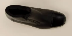 Semler – Stiefelette aus Kalbleder in Schwarz