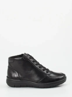 Semler – Stiefelette aus Kalbleder schwarz