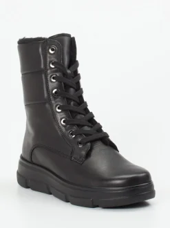 Semler – Stiefelette aus Kalbleder schwarz