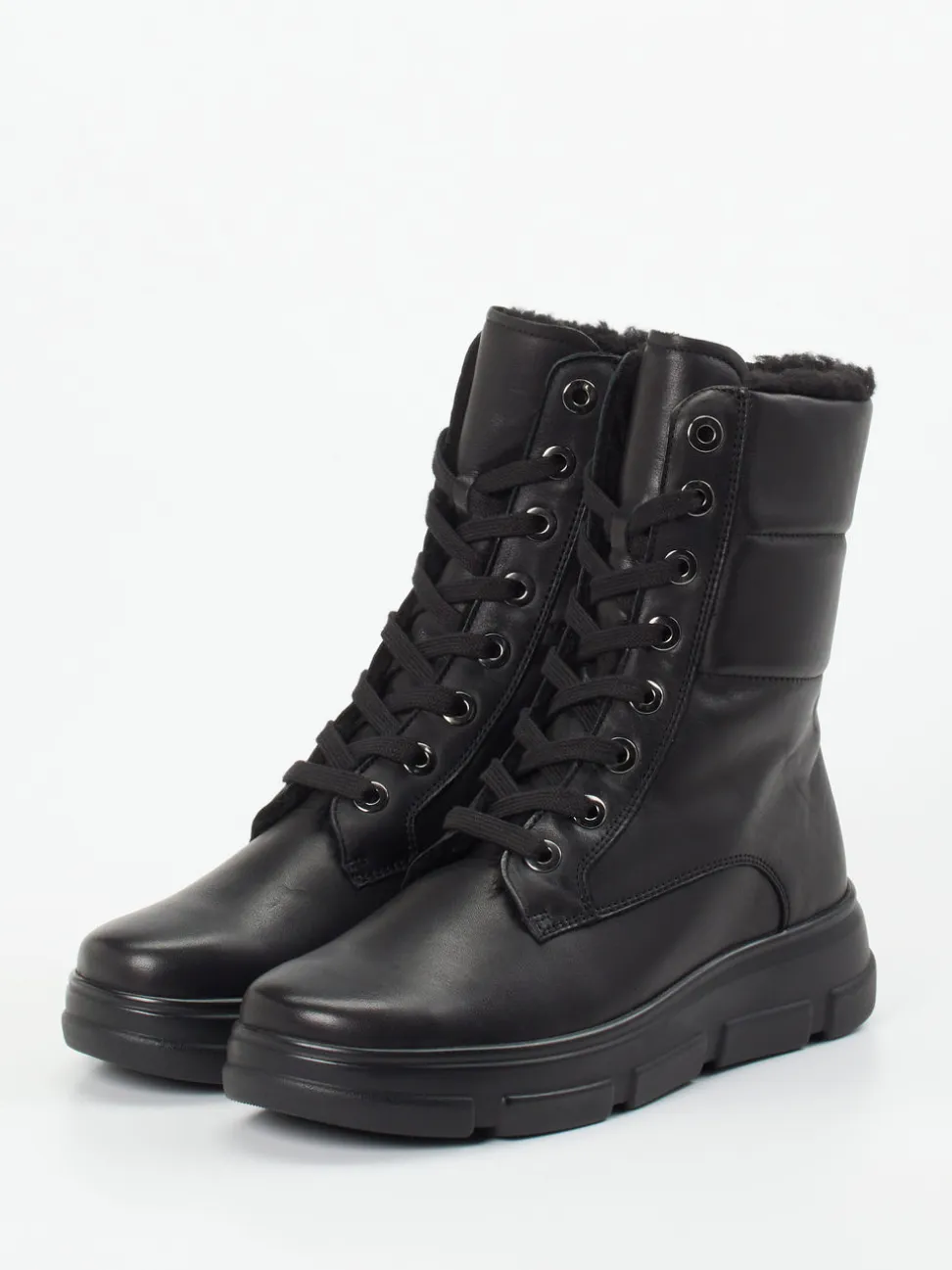 Semler – Stiefelette aus Kalbleder schwarz